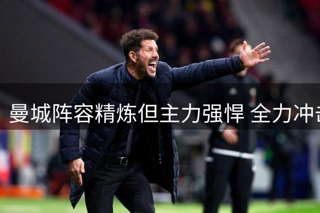 曼城阵容精炼但主力强悍 全力冲击多冠王
